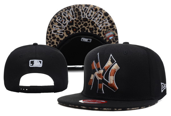 New York Yankees Black Snapback Hat XDF 2 0528